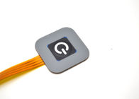 FPC-Stromkreis-Metallhauben-Membran-Schlüsselschalter-einzelner Knopf-flache und Tastart