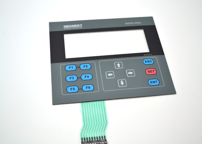 Schnellhauben-Schalter des langlebigen Gutes/prägende kundenspezifische Membranschalter-Oberflächenplatte