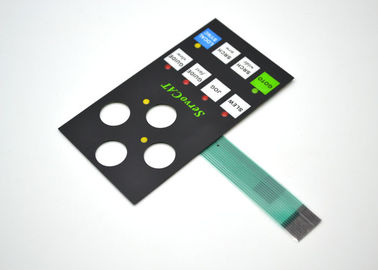 Flexibler multi Membranschalter der Schlüssel-LED mit glatter und Tastoberfläche