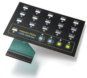 Membranschalter-Tastatur EL Beleuchtung belichtete für industrielle Ausrüstung