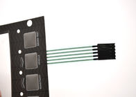 Imprägniern Sie die 4 Metallhauben-Tastfolientastatur für elektronische Bauelemente
