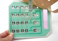 Flexible Membran-Drucktastenschalter-Tastatur mit 2.44m Verbindungsstück-Kabel-Endstück