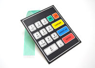 Kundenspezifischer Mulit-Knopf-Tastmembranschalter-Tastatur ohne Metallhaube nach innen