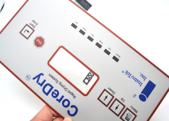 Nicht flache Folientastatur-taktilplatte für Kern-trockenes auf schnellem trocknendem System