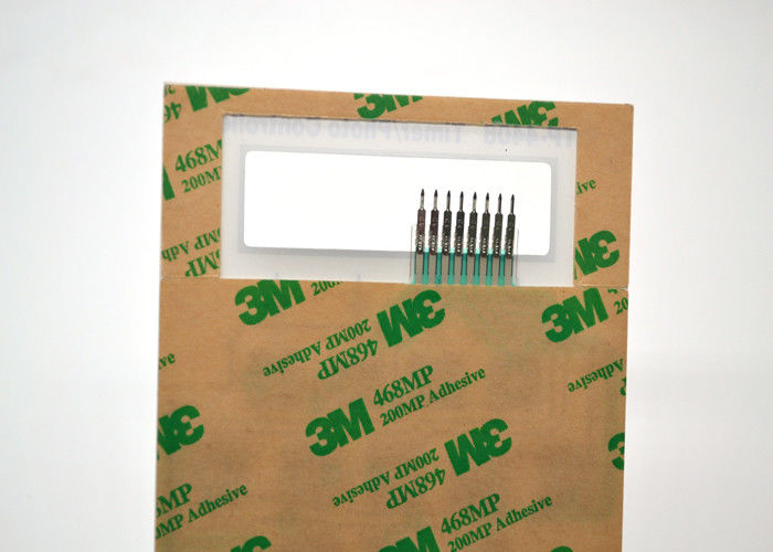 Flacher Membranschalter mit Note punktiert auf grafischer Überlagerung für Timer/Foto-Kontrolleur