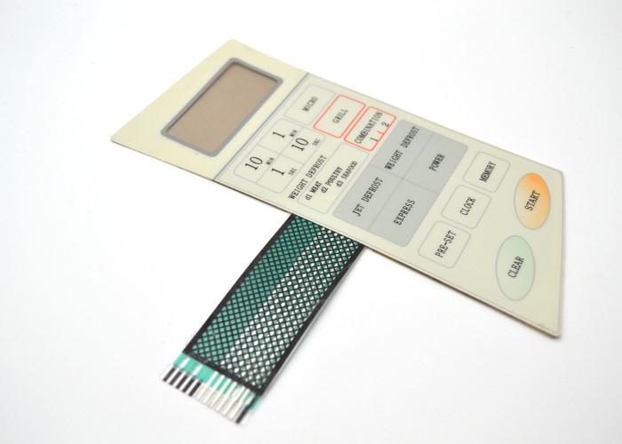 Mikrowellenherd-Membranschalter-Tastatur mit der Abschirmung des Stromkreises für Schutz