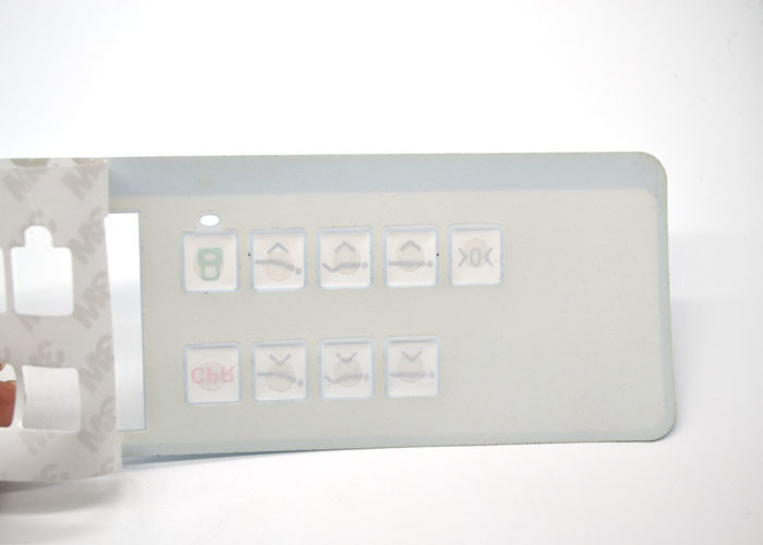 Kratzer-beständige Membranschalter-Platte für Mikrochip-Kunden-Logo